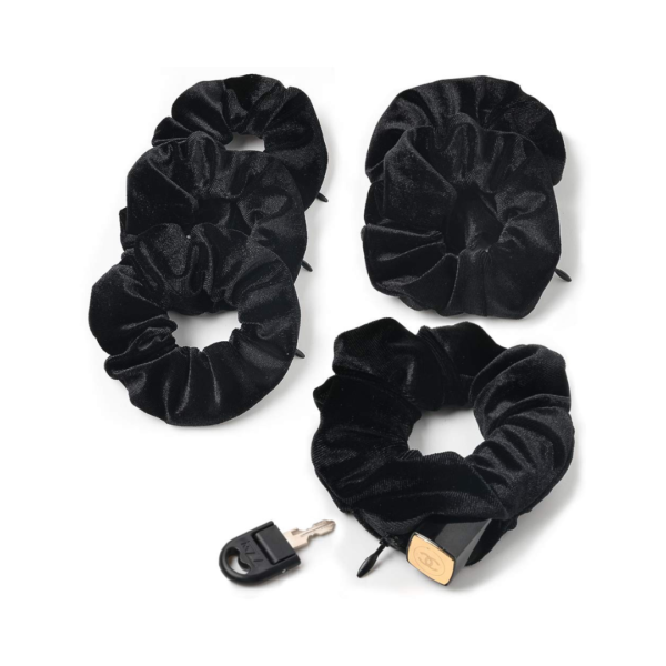 Hair Tie Scrunchies With Hidden Zipper Pocket