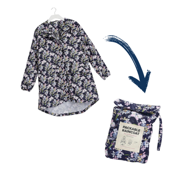 Vera Bradley Packable Rain Coat Poncho